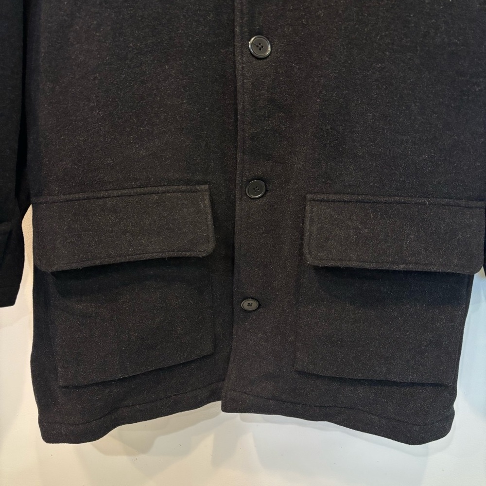 Polo Ralph Lauren Virgin Wool Cashmere Blend Lined Plaid Coat Men’s 38-R - Picture 4 of 14